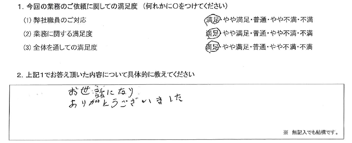 神奈川 80代・男性（No.528）